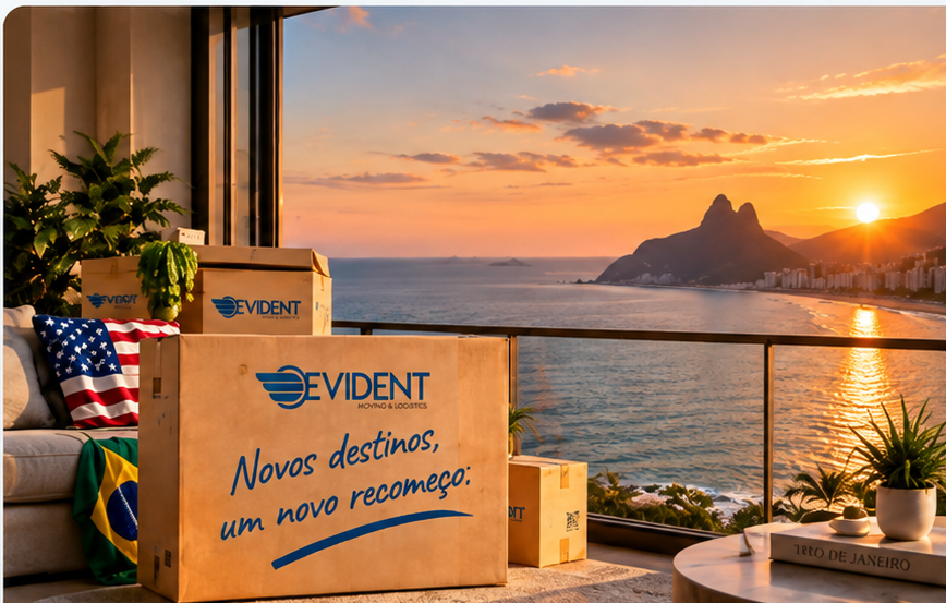 Mudança Evident dos Estados Unidos para o Brasil
